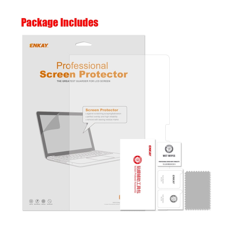 For MacBook Air 13.6 2022/2024 A2681 (M2) / A3113 (M3) ENKAY Hat-Prince Clear HD PET Laptop Screen Protector - Screen Protectors by ENKAY | Online Shopping UK | buy2fix