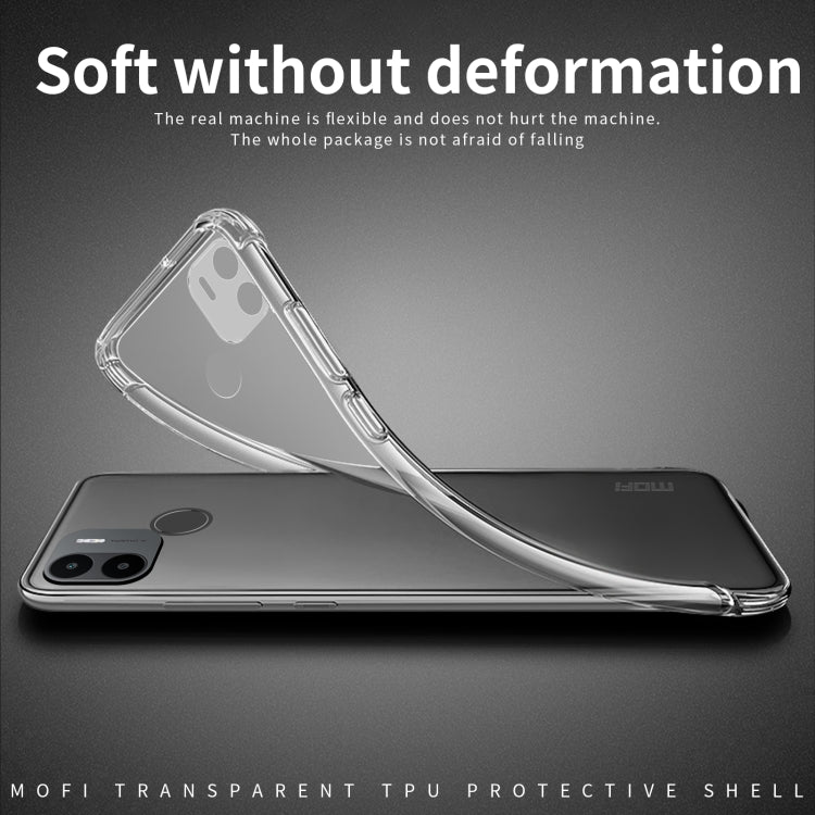 For Xiaomi Redmi A1+ MOFI Ming Series Ultra-thin TPU Phone Case(Transparent) - Xiaomi Cases by MOFI | Online Shopping UK | buy2fix