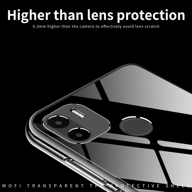 For Xiaomi Redmi A1+ MOFI Ming Series Ultra-thin TPU Phone Case(Transparent) - Xiaomi Cases by MOFI | Online Shopping UK | buy2fix