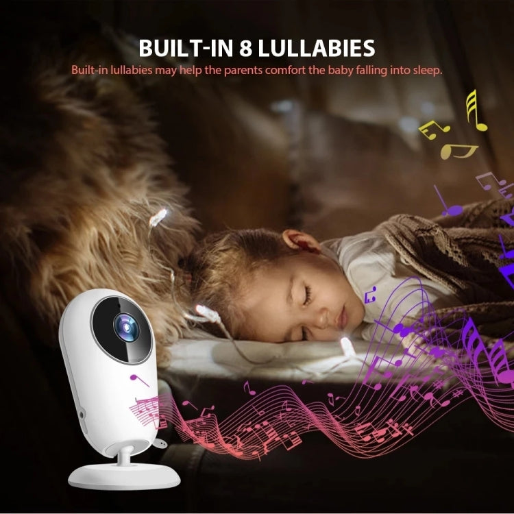 VB608 4.3 inch Wireless Video Baby Monitor IR LED Night Vision Intercom Surveillance Camera(AU Plug) - Baby Monitor by buy2fix | Online Shopping UK | buy2fix