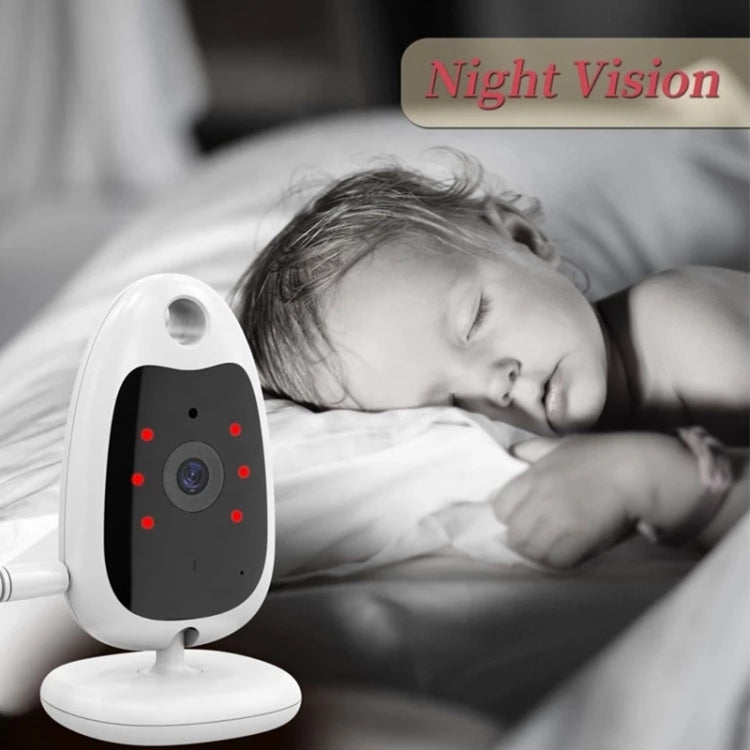 VB610 Baby Monitor Camera Wireless Two-way Talk Back Baby Night Vision IR Monitor(UK Plug) by buy2fix
