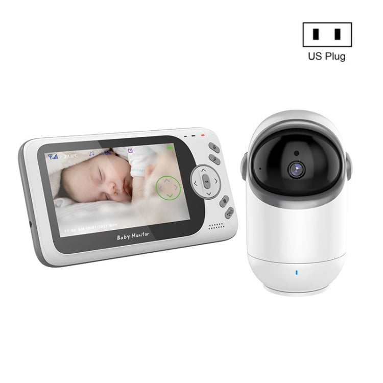 VB801 4.3 inch Night Vision Camera Baby Monitor, Wireless Intercom Audio Video Camera, Temperature Detection(AU Plug) - Baby Monitor by buy2fix | Online Shopping UK | buy2fix