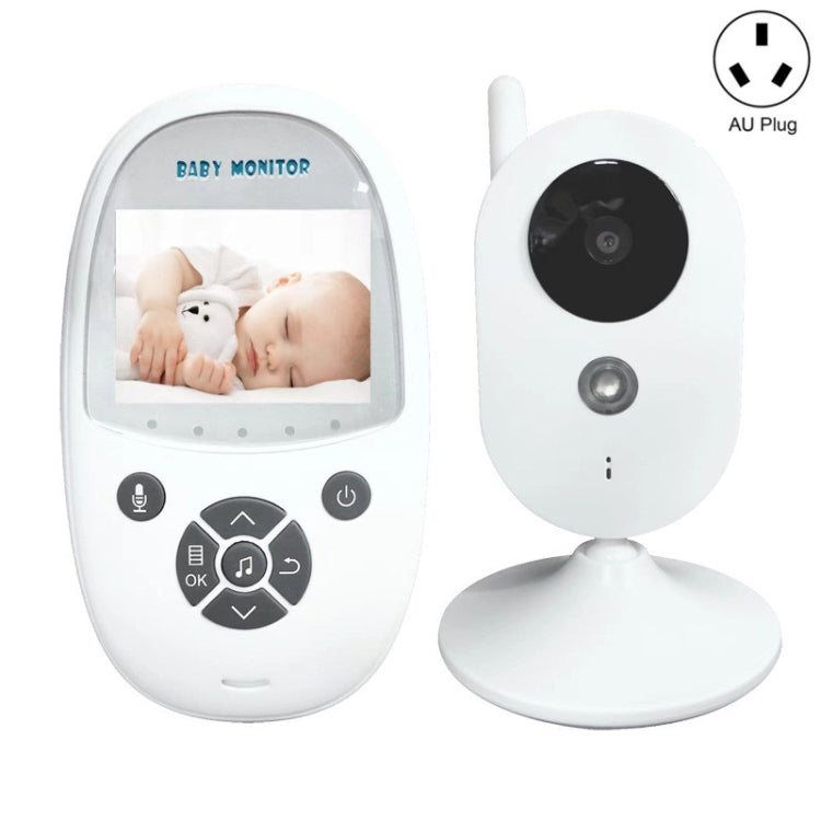 ZR302 2.4GHz Digital Video Smart Baby Monitor Night Vision Camera, Music Player, Two Way Intercom Function(AU Plug) - Baby Monitor by buy2fix | Online Shopping UK | buy2fix