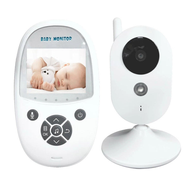 ZR302 2.4GHz Digital Video Smart Baby Monitor Night Vision Camera, Music Player, Two Way Intercom Function(EU Plug) - Baby Monitor by buy2fix | Online Shopping UK | buy2fix
