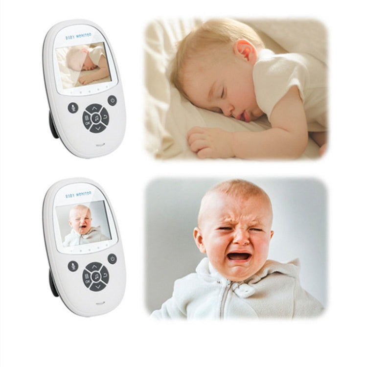 ZR302 2.4GHz Digital Video Smart Baby Monitor Night Vision Camera, Music Player, Two Way Intercom Function(EU Plug) - Baby Monitor by buy2fix | Online Shopping UK | buy2fix