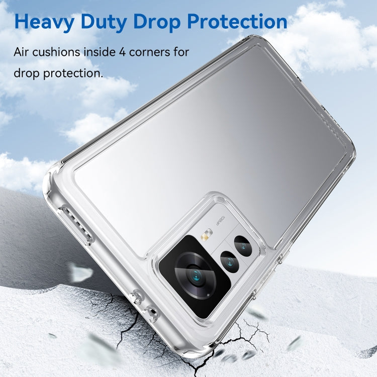 For Xiaomi 12T Pro Candy Series TPU Phone Case(Transparent) - Xiaomi Cases by buy2fix | Online Shopping UK | buy2fix