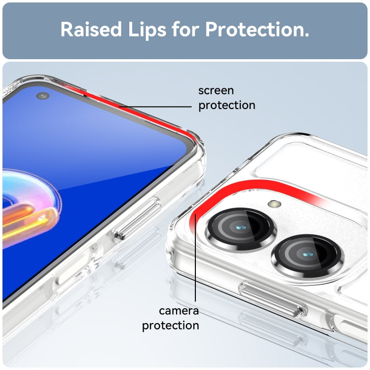 For ASUS Zenfone 9 Candy Series TPU Phone Case(Transparent) - ASUS Cases by buy2fix | Online Shopping UK | buy2fix