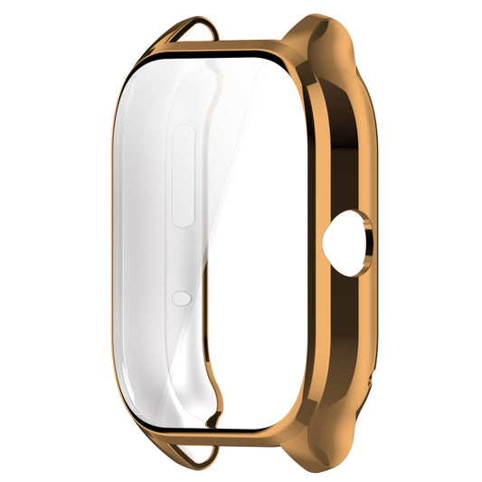 For Amazfit GTS 4 TPU Full-Enclosed Watch Case(Rose Gold) by buy2fix