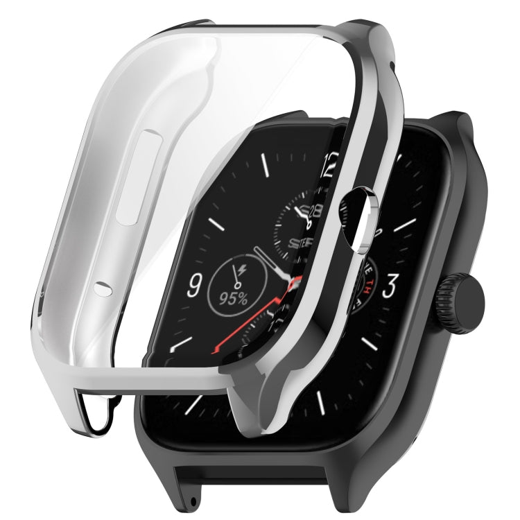 For Amazfit GTS 4 TPU Full-Enclosed Watch Case(Sliver) - Watch Cases by buy2fix | Online Shopping UK | buy2fix