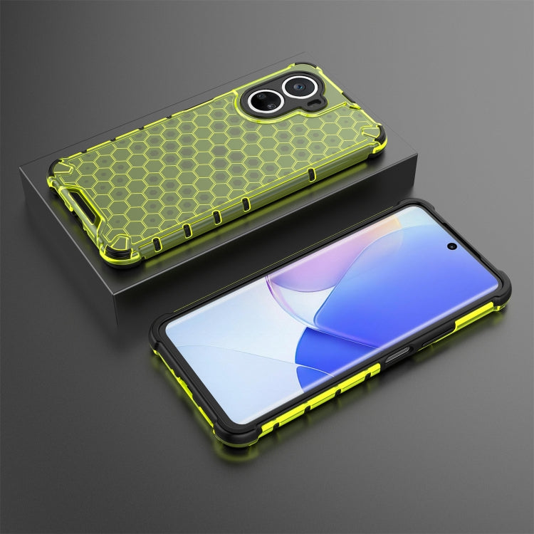 For Huawei Nova 10 SE 4G Honeycomb Phone Case(Green) - Huawei Cases by buy2fix | Online Shopping UK | buy2fix