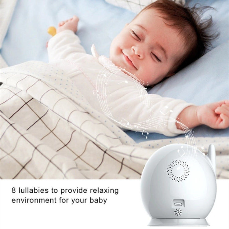 ABM100 4.3 inch Wireless Video Color Night Vision Baby Monitor 360-Degree Security Camera(UK Plug) - Baby Monitor by buy2fix | Online Shopping UK | buy2fix