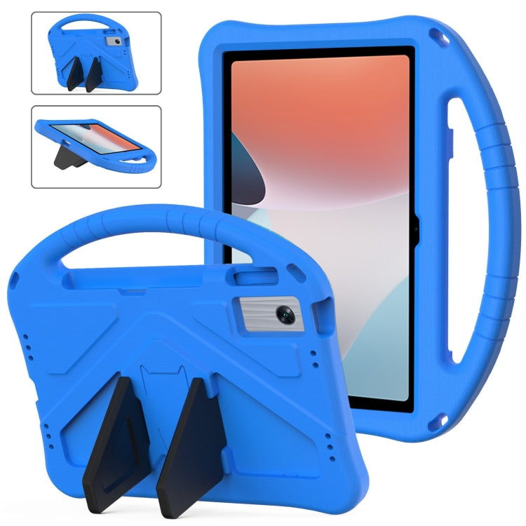 For OPPO Pad Air 10.36 2022 EVA Shockproof Tablet Case with Holder(Blue) - OPPO by buy2fix | Online Shopping UK | buy2fix
