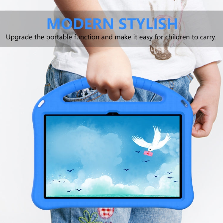 For OPPO Pad Air 10.36 2022 EVA Shockproof Tablet Case with Holder(Blue) - OPPO by buy2fix | Online Shopping UK | buy2fix