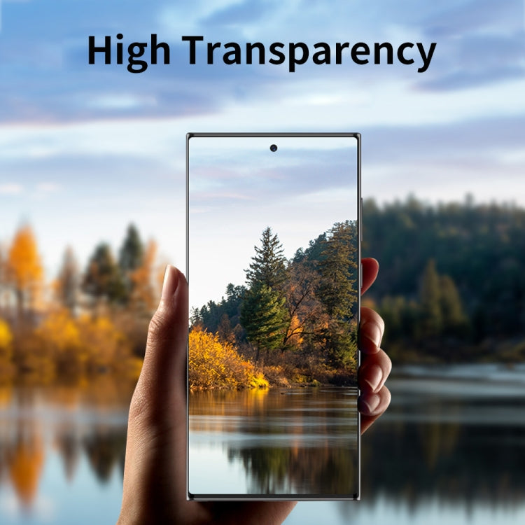 2pcs For Samsung Galaxy S23 Ultra 5G ENKAY 9H Rear Camera Lens Tempered Glass Film(Black) by ENKAY