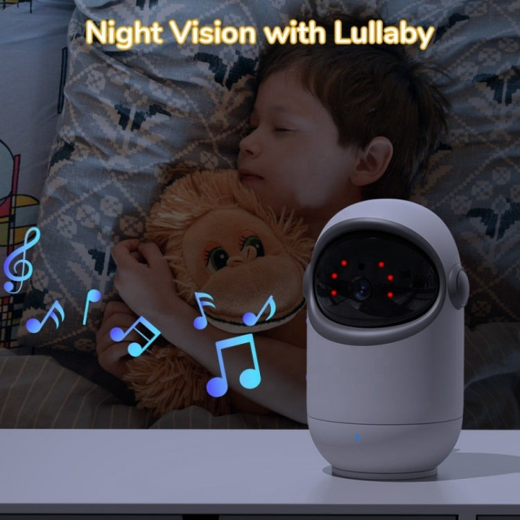 VB802 3.2 inch Baby Monitor Wireless Digital Video Rotating Camera(US Plug) - Baby Monitor by buy2fix | Online Shopping UK | buy2fix