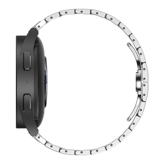 For Samsung Galaxy Watch5 / Watch5 Pro Armor Stainless Steel Metal Watch Band(Silver) by buy2fix