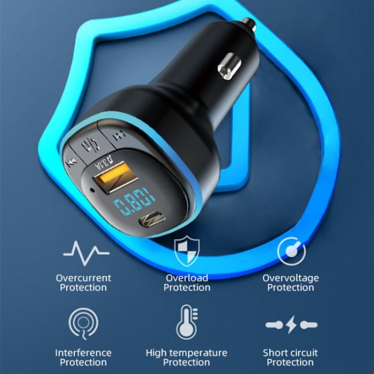 C33 Car Charger Quick Charge Type C Fast Charging Phone Adapter - Car Charger by buy2fix | Online Shopping UK | buy2fix