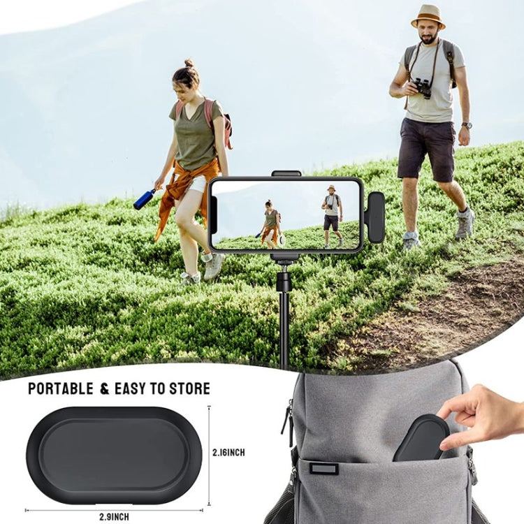 One by Two Wireless Lavalier Microphone Wireless Noise Reduction Microphone with Charging Case, Port: 8 Pin - Microphone by buy2fix | Online Shopping UK | buy2fix