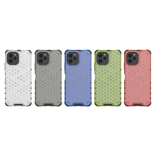 For Huawei Nova Y61 4G Honeycomb Shockproof Phone Case(Black) by buy2fix