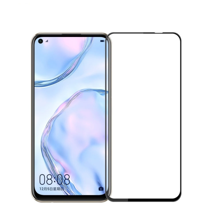 For ASUS Zenfone8 PINWUYO 9H 3D Curved Full Screen Explosion-proof Tempered Glass Film(Black) - ASUS Tempered Glass by PINWUYO | Online Shopping UK | buy2fix