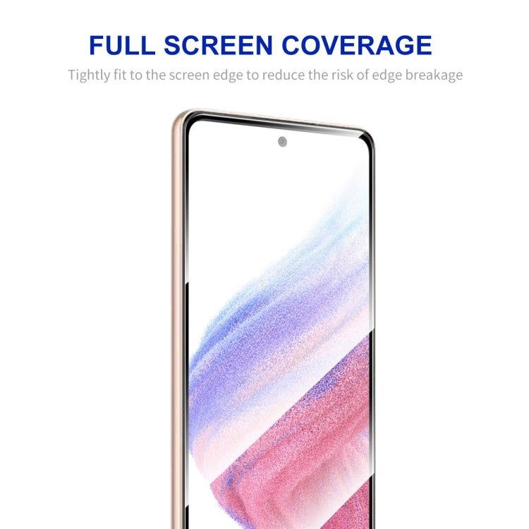 For Samsung Galaxy A54 5G 10pcs ENKAY Hat-Prince Full Glue 0.26mm 9H 2.5D Tempered Glass Full Film by ENKAY