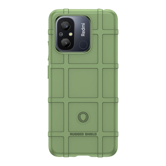 For Xiaomi Redmi 12C Full Coverage Shockproof TPU Case(Green) by buy2fix