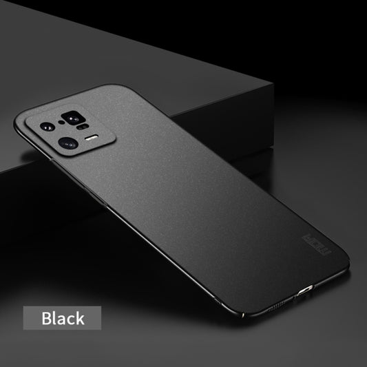 For Xiaomi 13 Pro MOFI Fandun Series Frosted Ultra-thin PC Hard Phone Case(Black) by MOFI