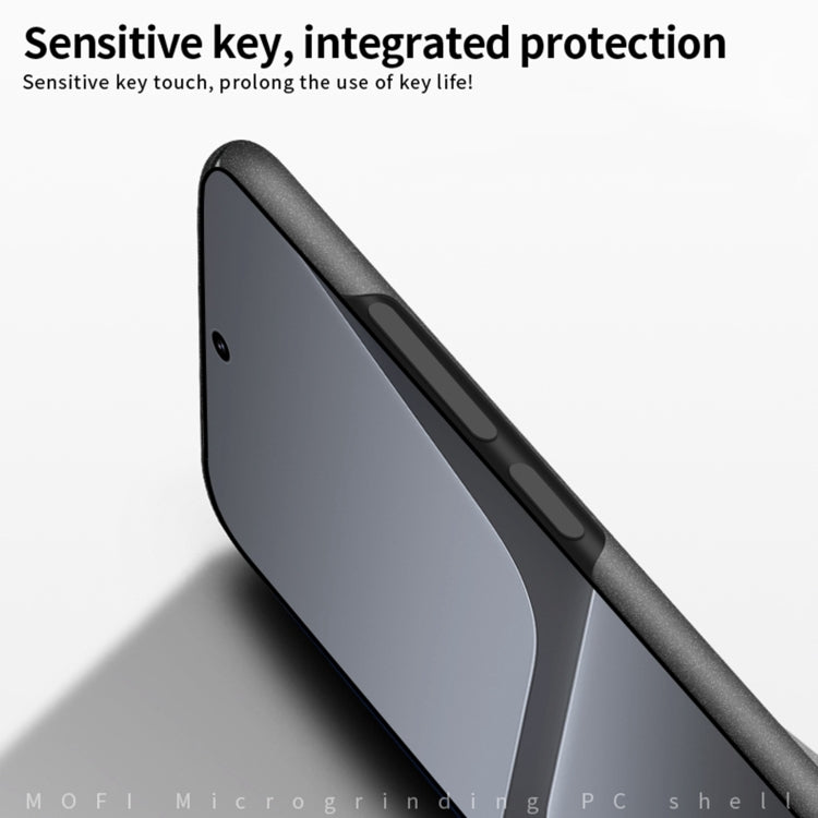 For Xiaomi 13 Pro MOFI Fandun Series Frosted Ultra-thin PC Hard Phone Case(Black) - Xiaomi Cases by MOFI | Online Shopping UK | buy2fix