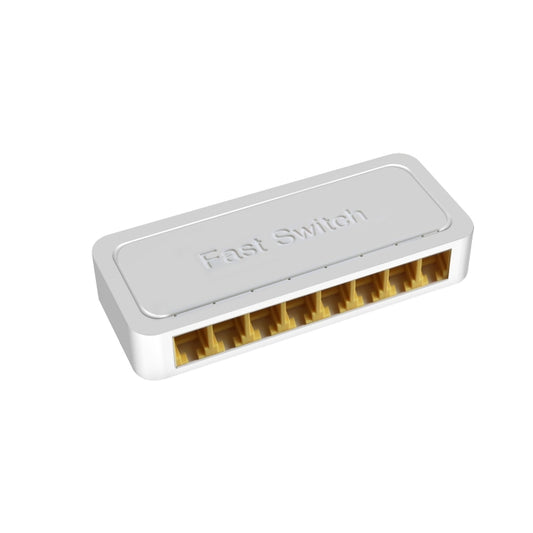 8 Port 10/100/1000Mbps MINI Ethernet Desktop Switch by buy2fix