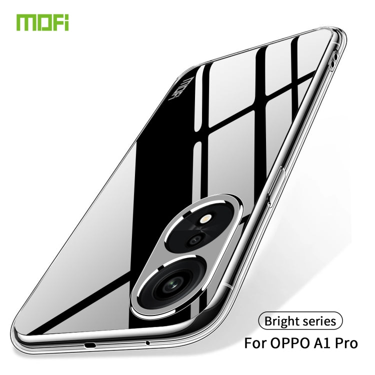 For OPPO A1 Pro MOFI Ming Series Ultra-thin TPU Phone Case(Transparent) - OPPO Cases by MOFI | Online Shopping UK | buy2fix