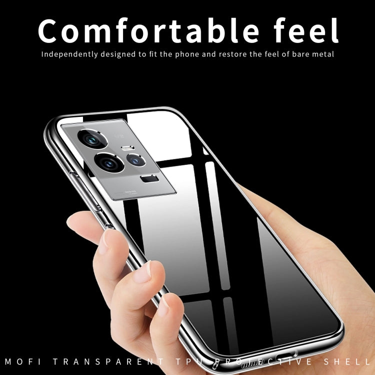 For vivo iQOO11 MOFI Ming Series Ultra-thin TPU Phone Case(Transparent) - vivo Cases by MOFI | Online Shopping UK | buy2fix