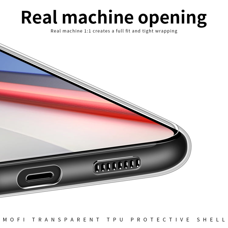 For vivo iQOO11 MOFI Ming Series Ultra-thin TPU Phone Case(Transparent) - vivo Cases by MOFI | Online Shopping UK | buy2fix