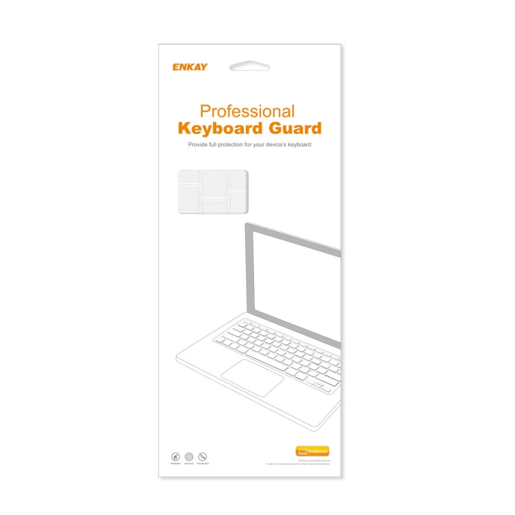 For Microsoft Surface Laptop 2/3/4/5 13.5 ENKAY Ultrathin Soft TPU Keyboard Protector Film - Screen & Keyboard Cover by ENKAY | Online Shopping UK | buy2fix