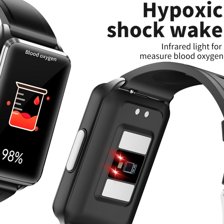 EP02 1.57 inch Color Screen Smart Watch,Support Heart Rate Monitoring / Blood Pressure Monitoring(Black) by buy2fix
