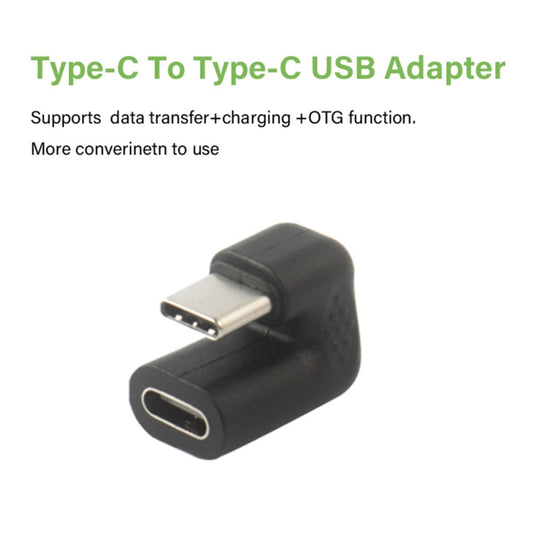 U-shaped USB-C2.0 / Type-C Male to Female Adapter Extended Data Charging - Cable & Adapters by buy2fix | Online Shopping UK | buy2fix