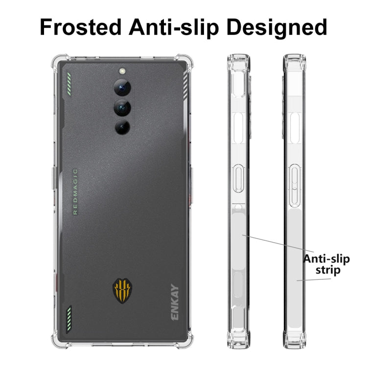 For ZTE Nubia Red Magic 8 Pro ENKAY Hat-Prince Clear TPU Shockproof Phone Case - ZTE Cases by ENKAY | Online Shopping UK | buy2fix