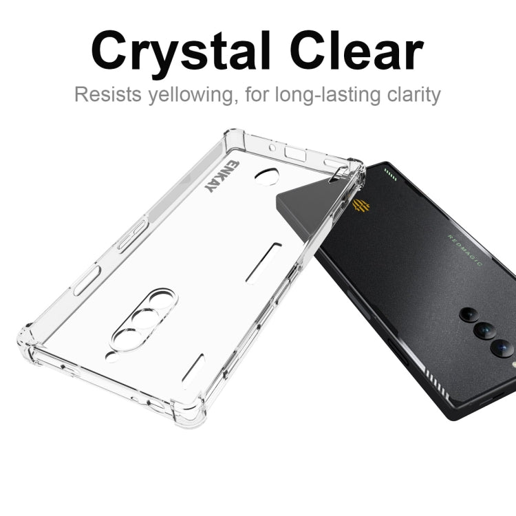 For ZTE Nubia Red Magic 8 Pro ENKAY Hat-Prince Clear TPU Shockproof Phone Case - ZTE Cases by ENKAY | Online Shopping UK | buy2fix