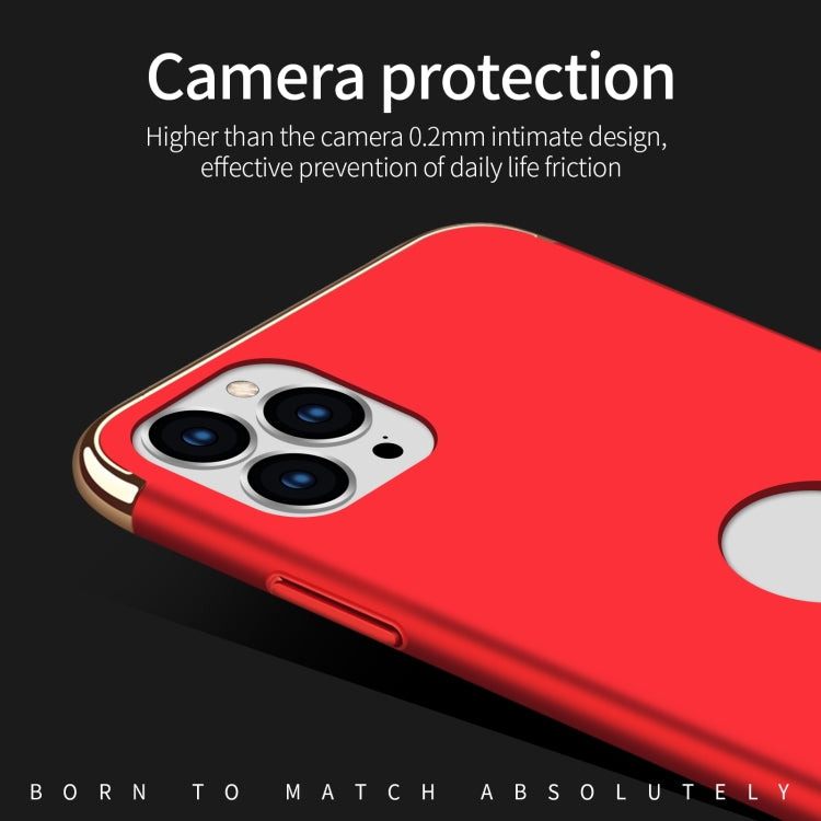 For iPhone 14 Pro Max MOFI Yatun Series 3 in 1 Stitching PC Phone Case(Red) - iPhone 14 Pro Max Cases by MOFI | Online Shopping UK | buy2fix