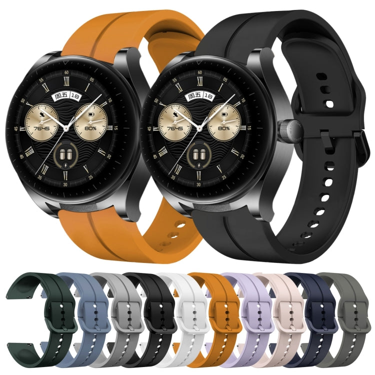 For Huawei Watch Buds 22mm Loop Silicone Watch Band(Blue) - Watch Bands by buy2fix | Online Shopping UK | buy2fix