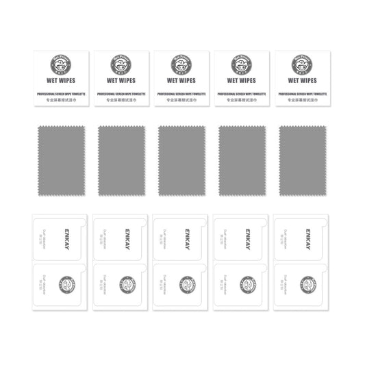 For Xiaomi Poco X5 Pro 5pcs ENKAY 28 Degree Anti-peeping Tempered Glass Full Screen Film by ENKAY