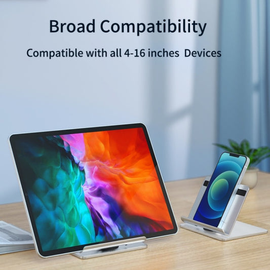 TM08 Desktop Tablet Stand Adjust Aluminum 360 Degree Rotatable Phone Stand by buy2fix
