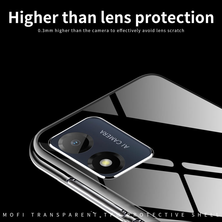 For Motorola Moto E13 MOFI Ming Series Ultra-thin TPU Phone Case(Transparent) - Motorola Cases by MOFI | Online Shopping UK | buy2fix