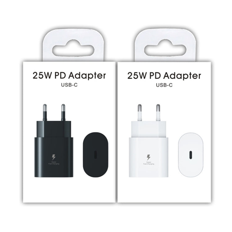 TA800 PD / PPS 25W Type-C Port Charger for Samsung, EU Plug(White) by buy2fix