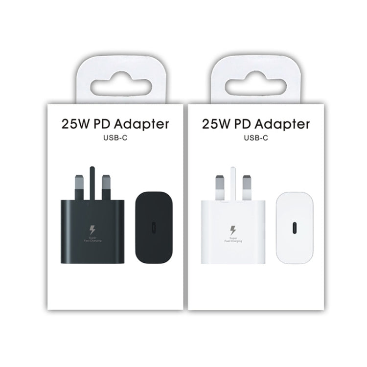 TA800 PD / PPS 25W Type-C Port Charger for Samsung, UK Plug(Black) by buy2fix