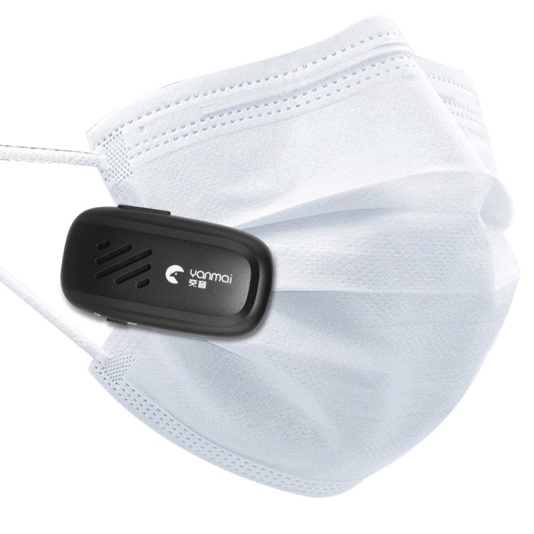Yanmai K2 Portable Mini Wireless Bluetooth Lapel Microphone(White) - Microphone by Yanmai | Online Shopping UK | buy2fix