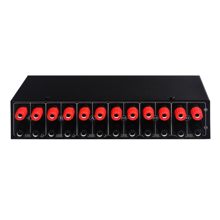 B037 3 Input 3 Output Power Amplifier And Speaker Switcher Speaker Switch Splitter Comparator 300W Per Channel Without Loss Of Sound Quality by buy2fix