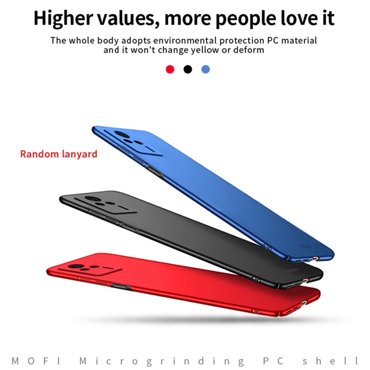 For Xiaomi Redmi K60E MOFI Frosted Ultra-thin PC Hard Case(Black) - Xiaomi Cases by MOFI | Online Shopping UK | buy2fix