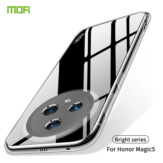 For Honor Magic5 MOFI Ming Series Ultra-thin TPU Phone Case(Transparent) by MOFI