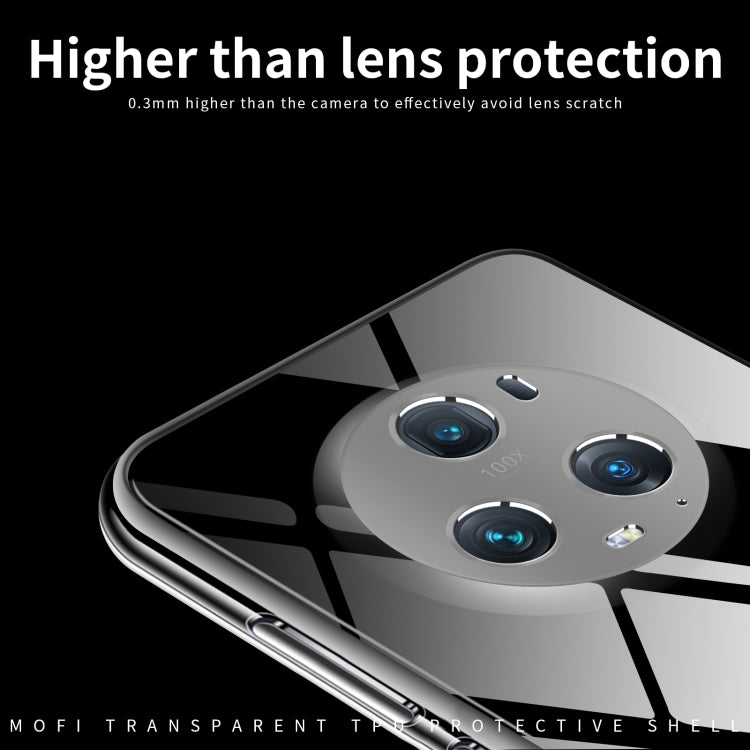 For Honor Magic5 Pro MOFI Ming Series Ultra-thin TPU Phone Case(Transparent) - Honor Cases by MOFI | Online Shopping UK | buy2fix