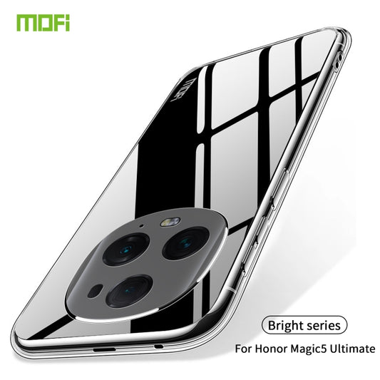 For Honor Magic5 Ultimate MOFI Ming Series Ultra-thin TPU Phone Case(Transparent) by MOFI